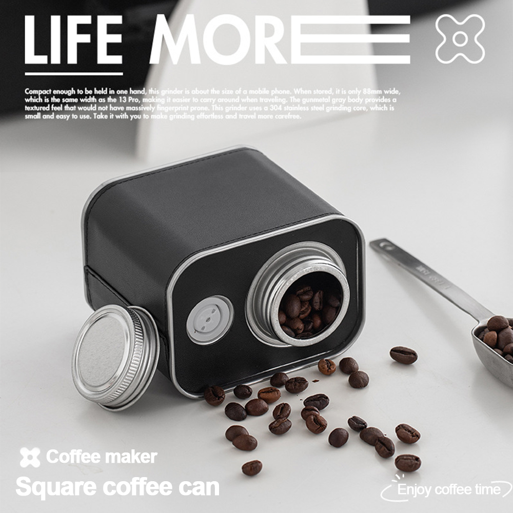 Food Storage Unit - เมล็ดกาแฟสุญญากาศกระป๋องกลางแจ้งตั้งแคมป์ดีบุกกล่องเกรดอาหารบรรจุภัณฑ์การจัดเก็บสดหายใจกระป๋องเหล็ก