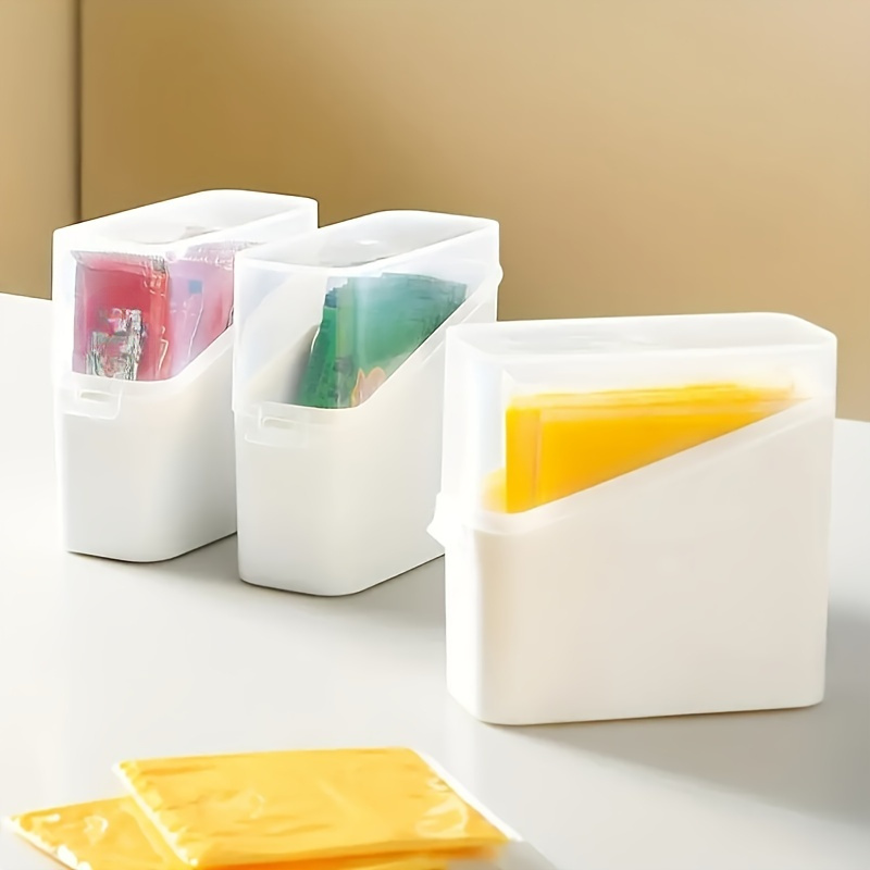 Food Storage Plastic Bag - กล่องเก็บของในครัวอเนกประสงค์สำหรับชีส ถุงกาแฟ และเครื่องปรุงรส - ไม่ใช่เกรดสำหรับอาหาร เหมาะสำหรับการจัดระเบียบตู้เย็น