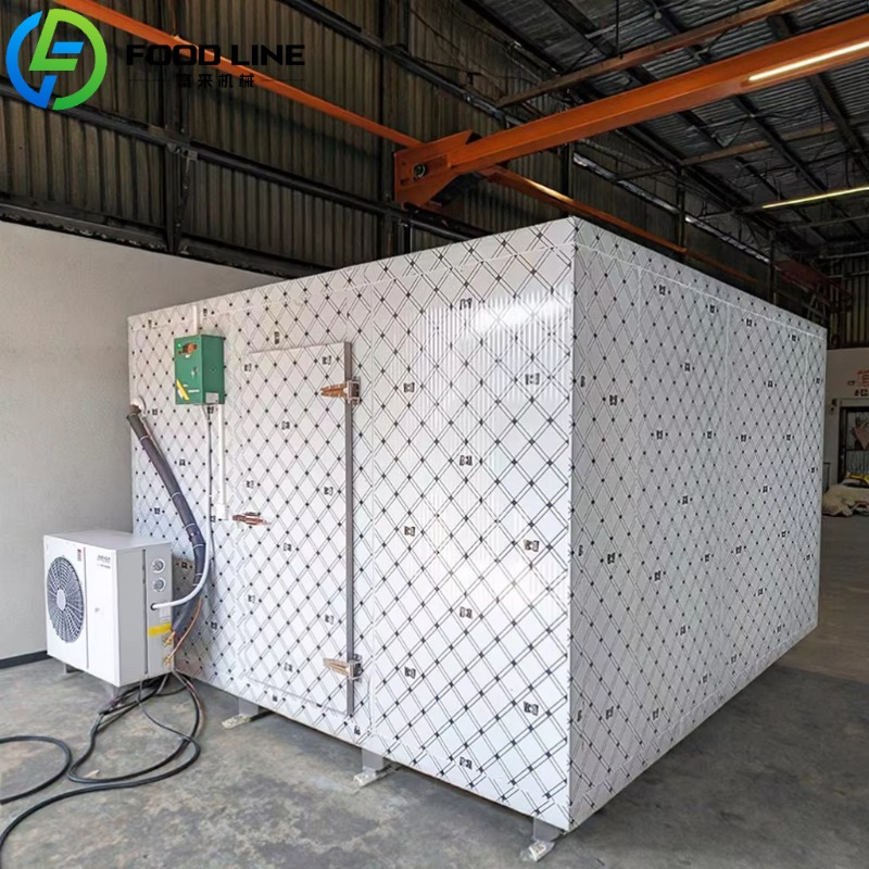 Food Storage Unit - ตู้แช่เย็นแบบกำหนดเองสำหรับเก็บอาหารเย็น ห้องเย็นสำหรับเนื้อสัตว์และขนมขบเคี้ยว ชุดเครื่องทำความเย็นสำหรับการแปรรูปและจัดเก็บอาหาร