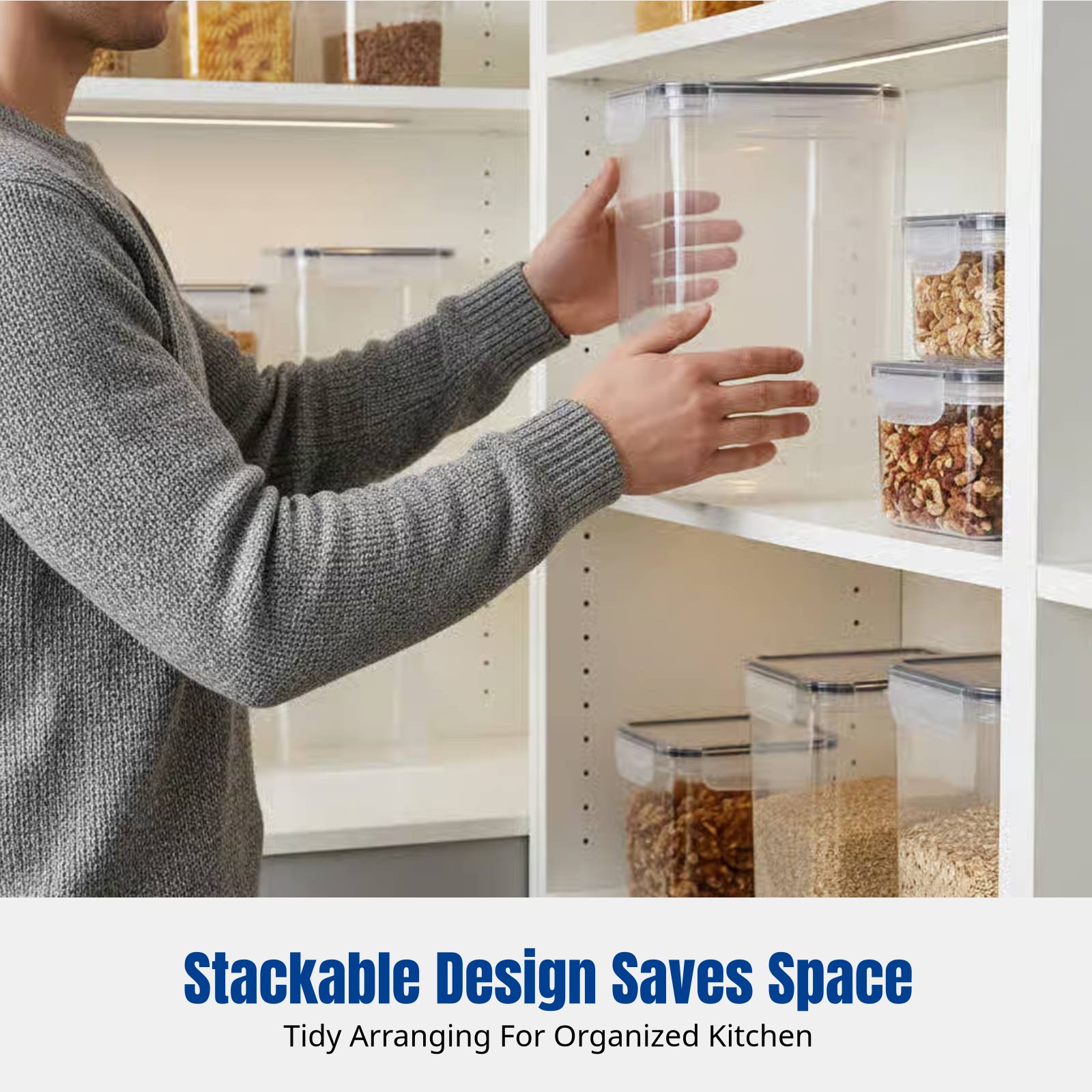 ชุดภาชนะเก็บอาหารสุญญากาศ ความ - Food Storage Large บทวิจารณ์และราคา
