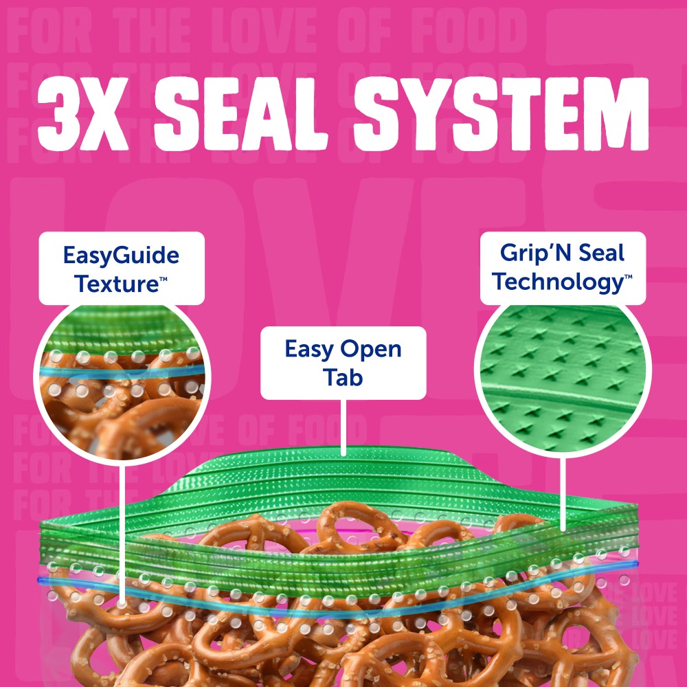ซิปล็อค ®   ถุงขนมแบรนด์พร้อมร - Food Storage Technology บทวิจารณ์และราคา