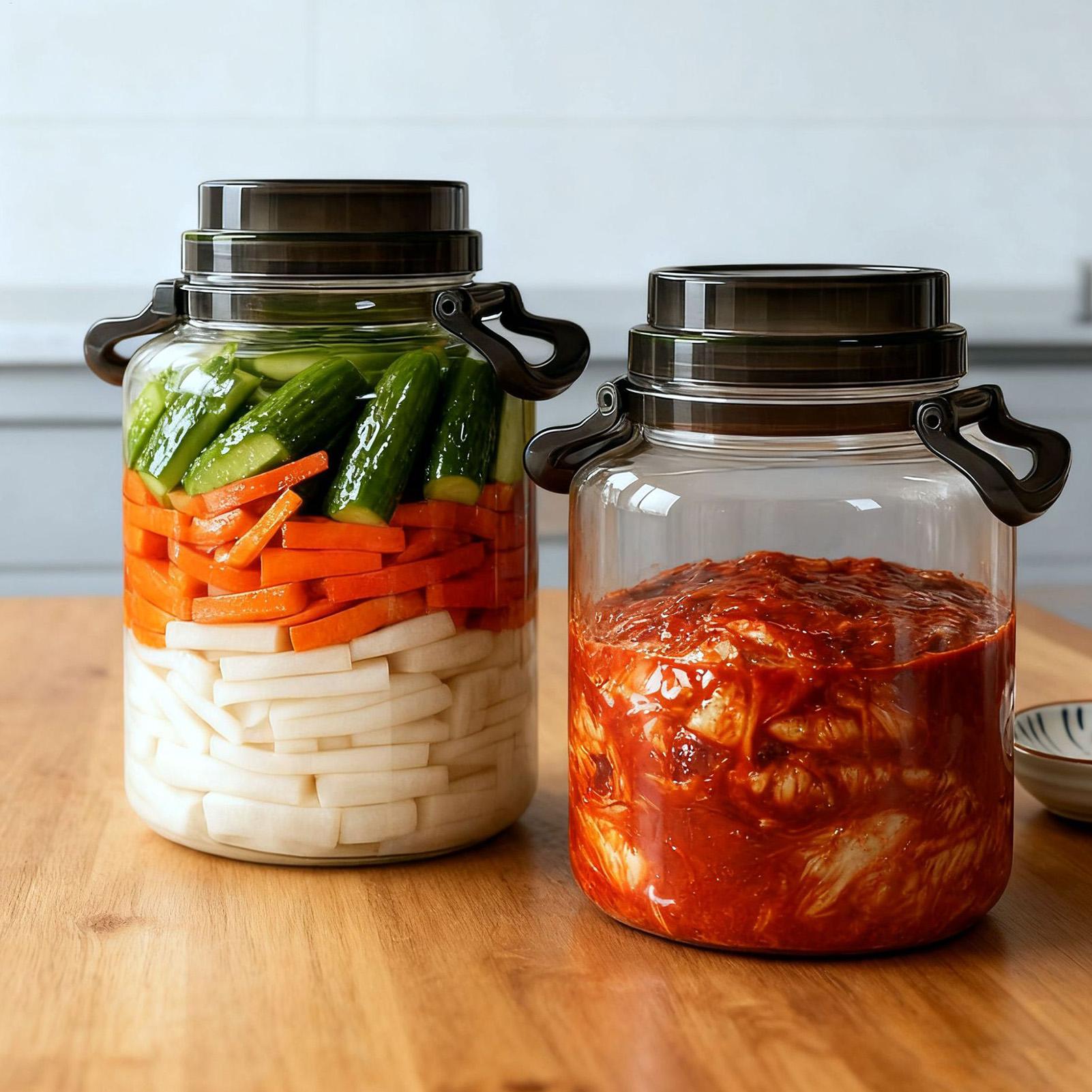 ขวดโหลใส่ผักดองขนาดใหญ่ 5 ลิตร - Xl Food Storage Containers With Lids บทวิจารณ์และราคา