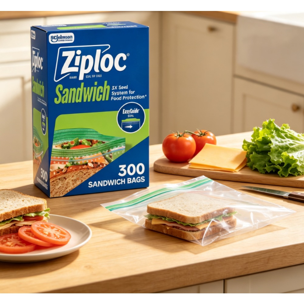 ซิปล็อค ®   ถุงแซนด์วิชแบรนด์พ - Food Storage Technology บทวิจารณ์และราคา
