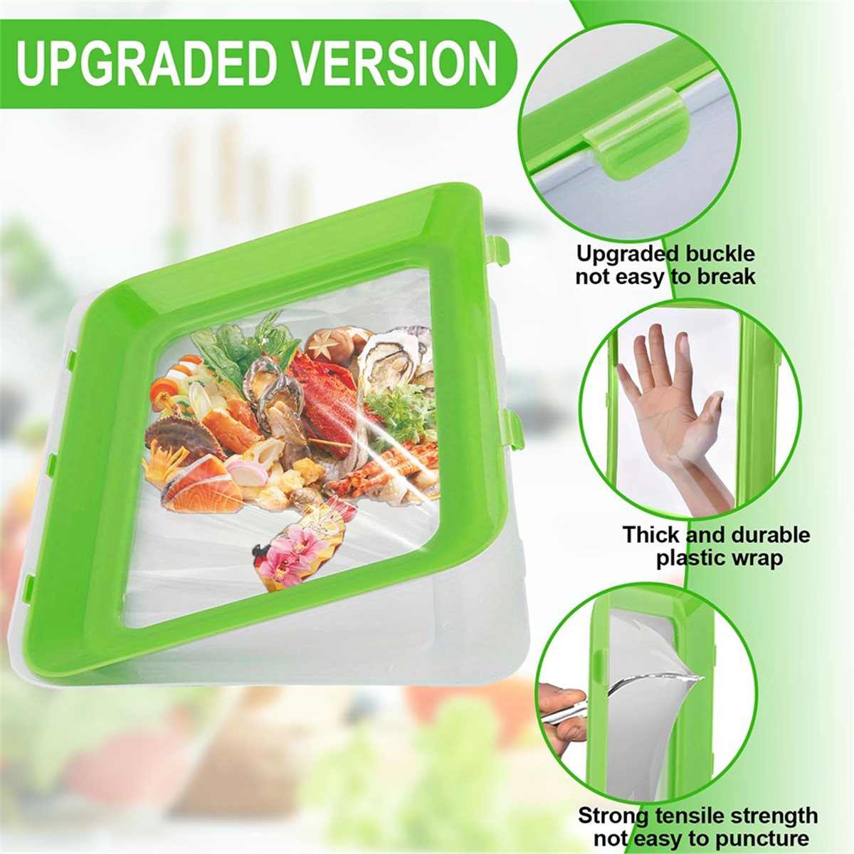ถาดเก็บอาหารแบบซ้อนกันได้ 4 ชิ - Food Storage Technology บทวิจารณ์และราคา