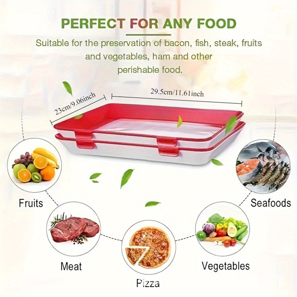 ถาดเก็บอาหารแบบซ้อนกันได้ 4 ชิ - Food Storage Technology บทวิจารณ์และราคา