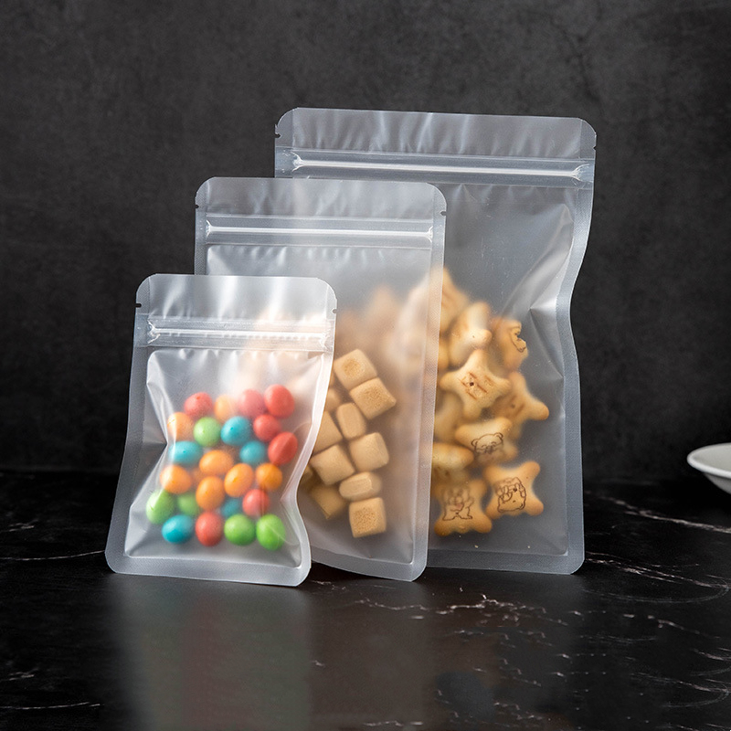 50Pcs Frosted Matte ซิปล็อคถุง - Ziploc Food Storage บทวิจารณ์และราคา