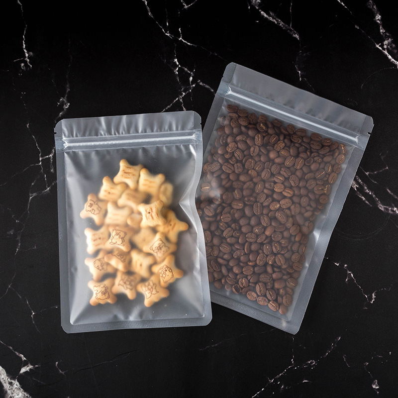 50Pcs Frosted Matte ซิปล็อคถุง - Ziploc Food Storage บทวิจารณ์และราคา