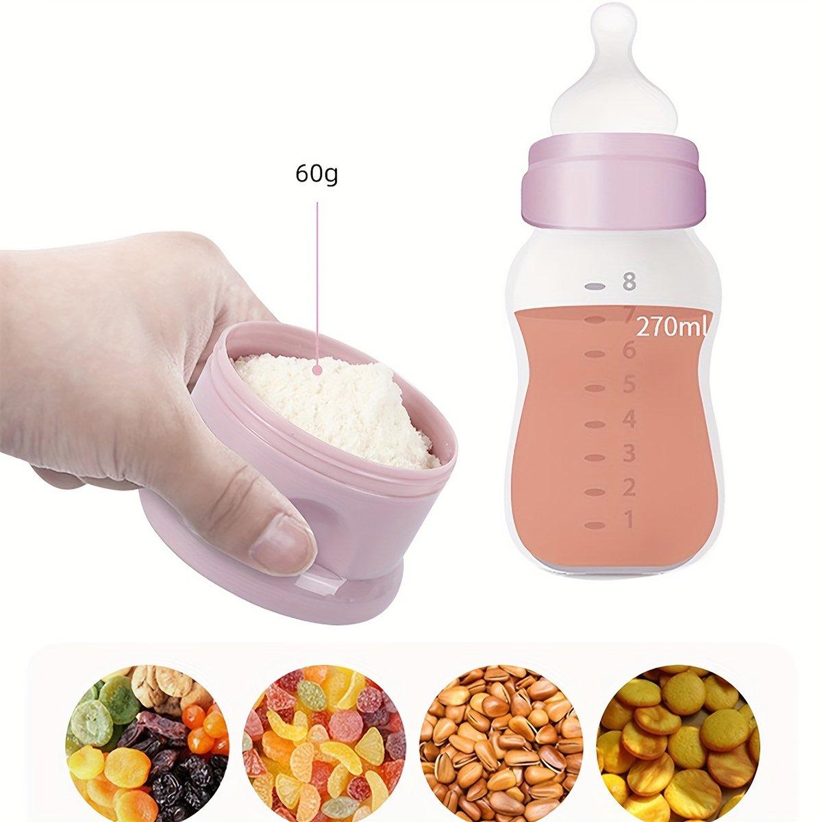 ภาชนะใส่นมผงเด็กความจุขนาดใหญ่ - Food Storage 1 Year บทวิจารณ์และราคา