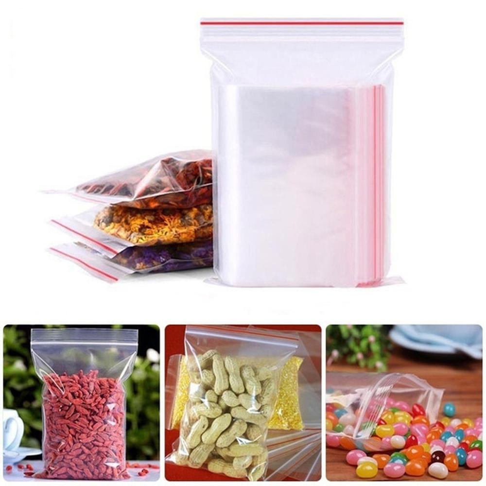 100-1000 ชิ้นถุงพลาสติกซิปล็อค - Ziploc Food Storage บทวิจารณ์และราคา