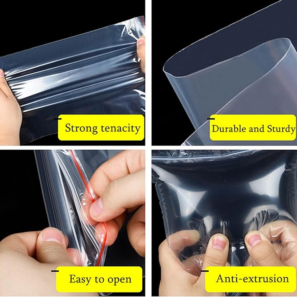 100-1000 ชิ้นถุงพลาสติกซิปล็อค - Ziploc Food Storage บทวิจารณ์และราคา