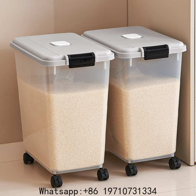 ถังข้าวสาร ถังเก็บแป้งในครัวเร - Food Storage Tank บทวิจารณ์และราคา