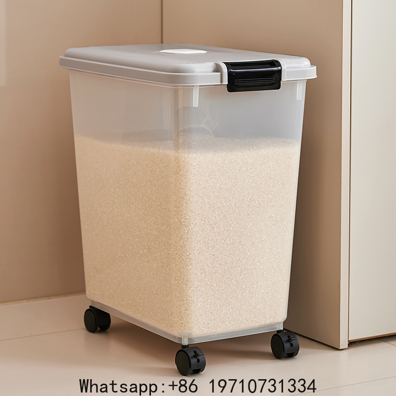ถังข้าวสาร ถังเก็บแป้งในครัวเร - Food Storage Tank บทวิจารณ์และราคา