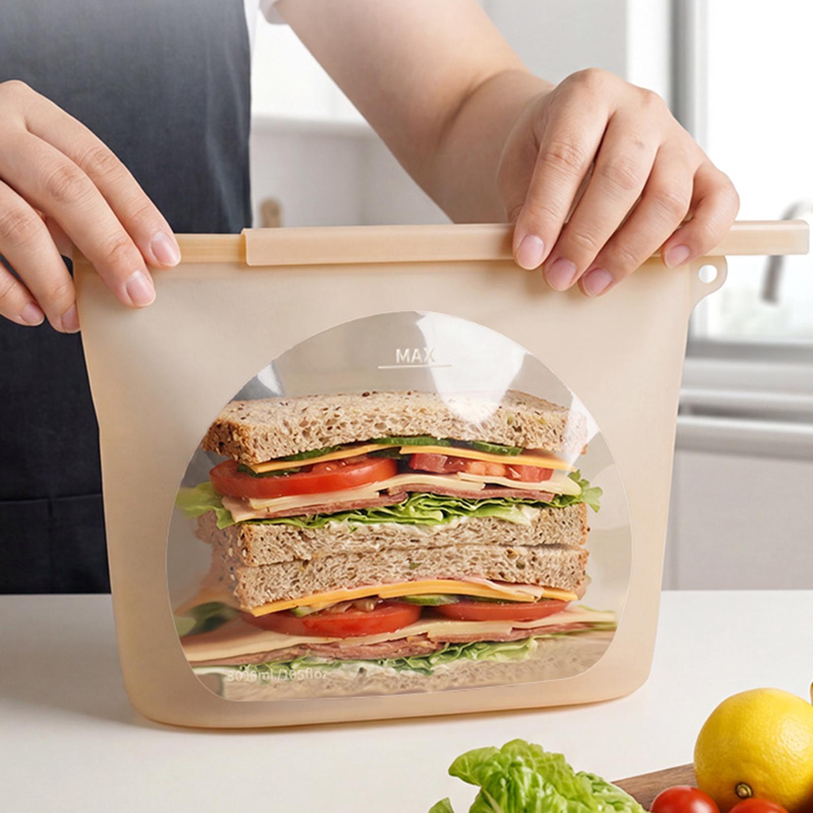 ถุงเก็บอาหารซิลิโคน 1000 มล. ถ - Ziploc Food Storage บทวิจารณ์และราคา