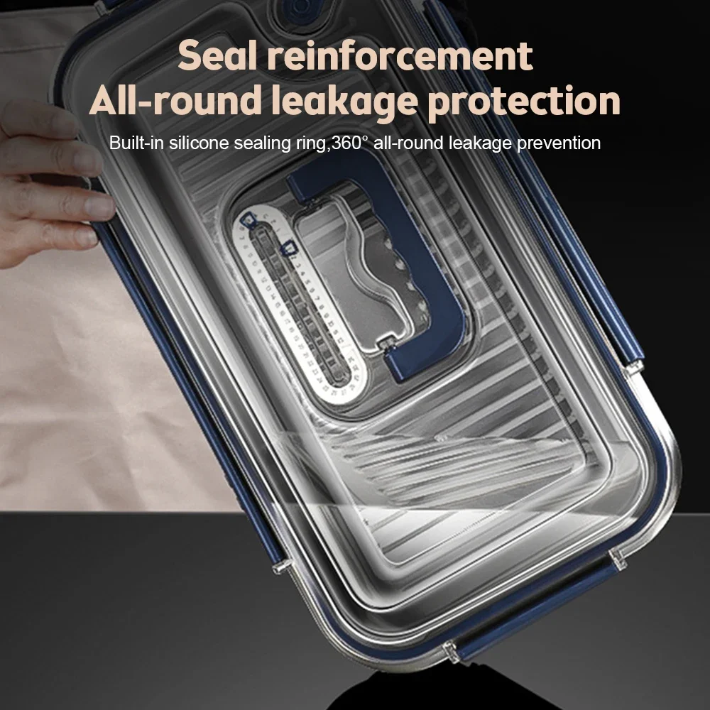ภาชนะเก็บอาหารพร้อมฝาปิด Airti - Xl Food Storage Containers With Lids บทวิจารณ์และราคา