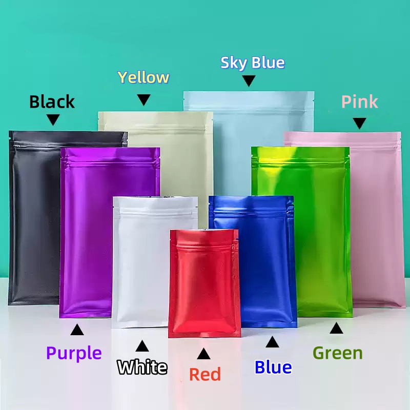 100 ชิ้น ถุงซิปล็อคฟอยล์หลากสี - Ziploc Food Storage บทวิจารณ์และราคา