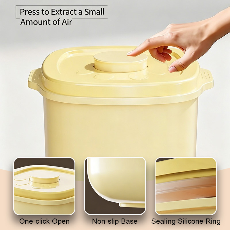 1 ชิ้น 2.5/5/10L ถังเก็บอาหารส - Food Storage Large บทวิจารณ์และราคา
