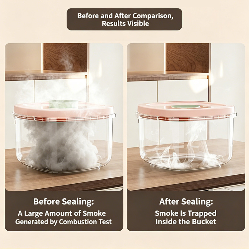 1 ชิ้น 2.5/5/10L ถังเก็บอาหารส - Food Storage Large บทวิจารณ์และราคา