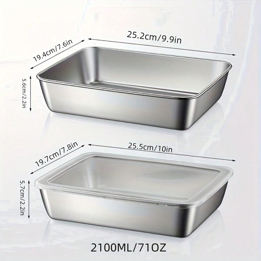 ชุดภาชนะเก็บอาหารสแตนเลส 5 ชิ้ - Xl Food Storage Containers With Lids บทวิจารณ์และราคา