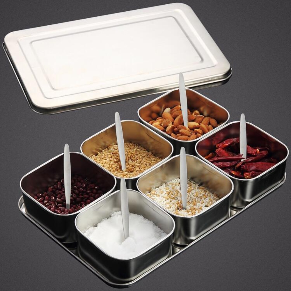 กล่องเก็บเครื่องปรุงรสแบบ 6/8  - Food Storage And Preparation บทวิจารณ์และราคา
