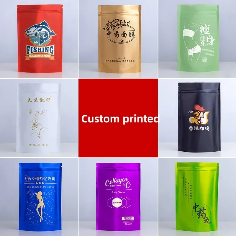 100 ชิ้น Custom Matt สําเร็จรู - Ziploc Food Storage บทวิจารณ์และราคา