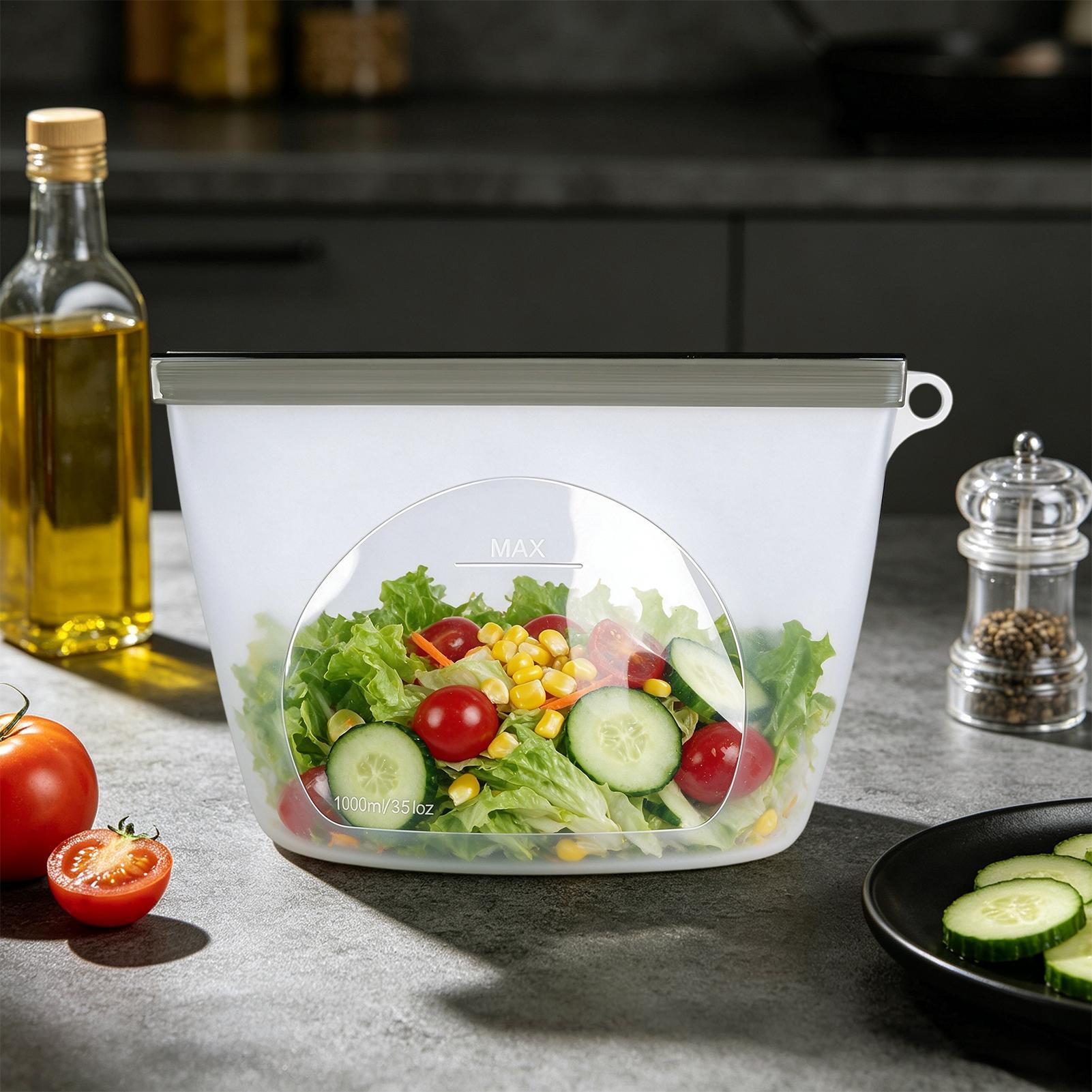 ถุงเก็บอาหารแบบใช้ซ้ำได้ ภาชนะ - Ziploc Food Storage บทวิจารณ์และราคา