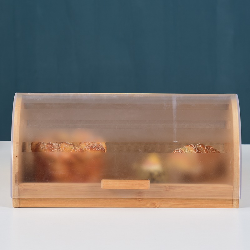 กล่องเก็บขนมปังไม้ไผ่ทรงครึ่งว - Food Storage Technology บทวิจารณ์และราคา