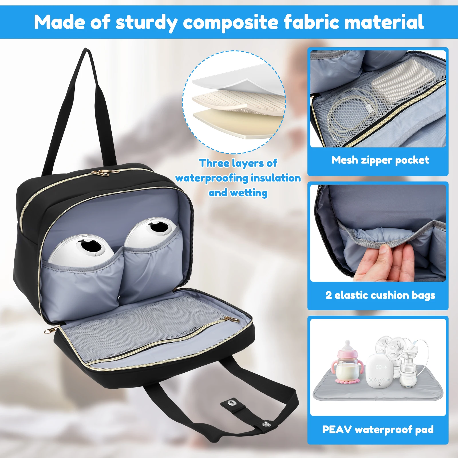 กระเป๋าเก็บน้ำนมแม่พร้อมแผ่นน้ - Food Storage 1 Year บทวิจารณ์และราคา