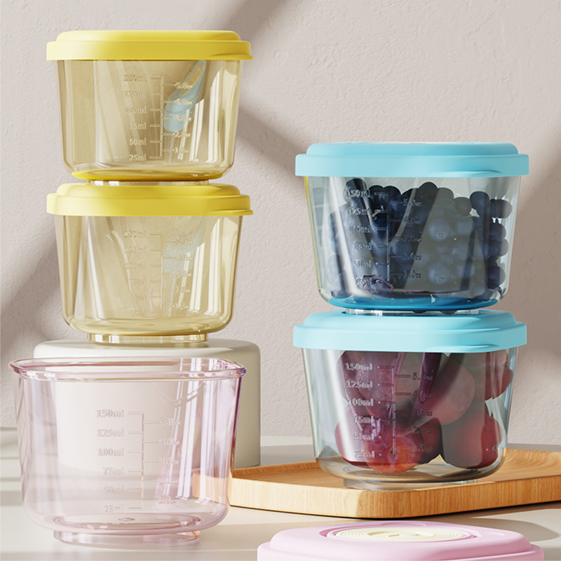 ภาชนะเก็บอาหารเด็ก 6 ชิ้น - วั - Food Storage 1 Year บทวิจารณ์และราคา