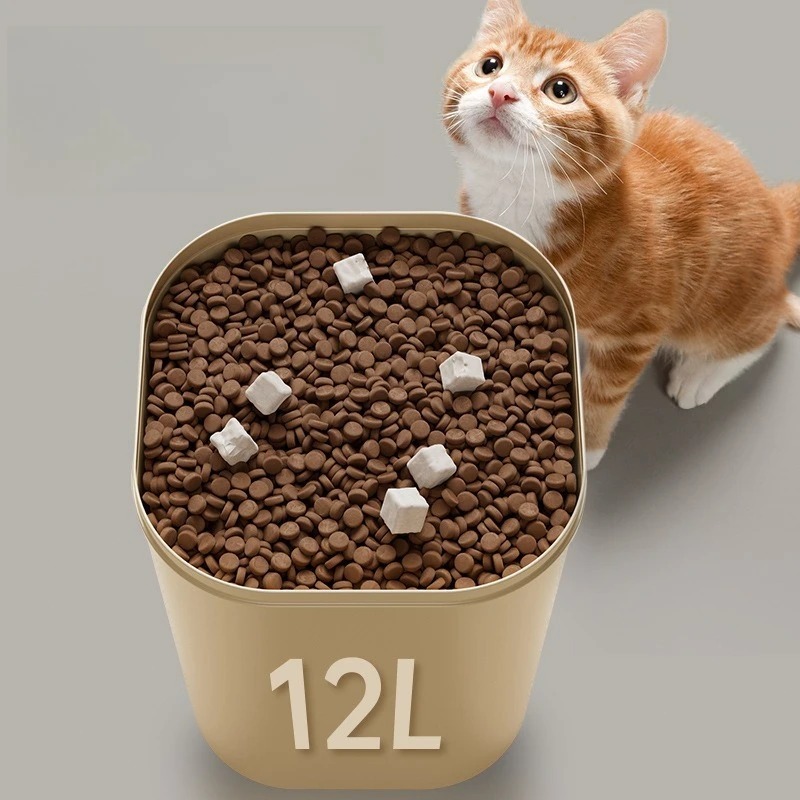 ถังเก็บอาหารสัตว์เลี้ยงแบบสุญญ - Food Storage Large บทวิจารณ์และราคา