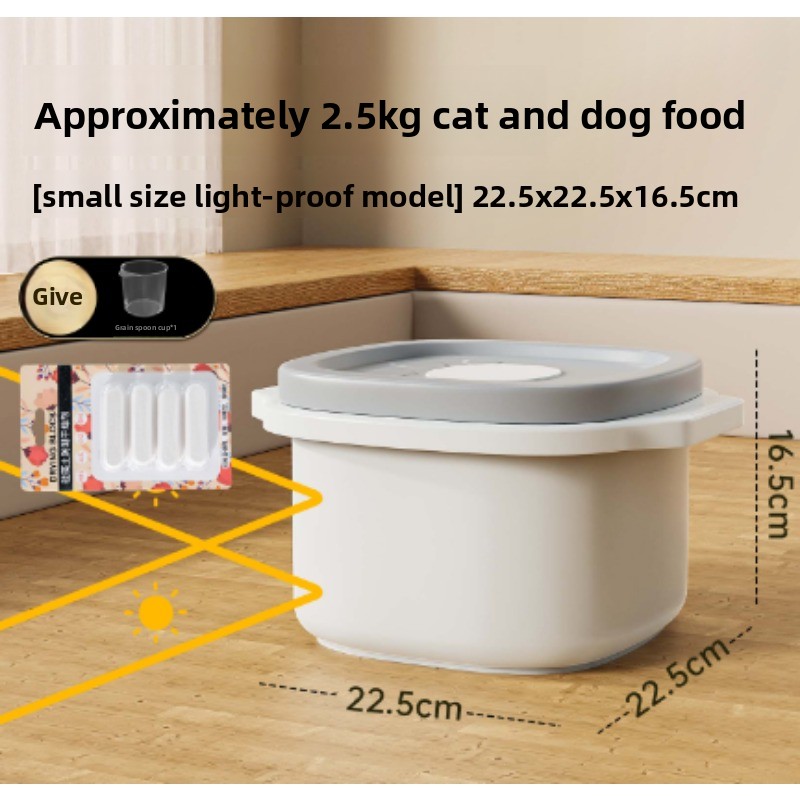 ถังเก็บอาหารสัตว์เลี้ยงแบบสุญญ - Food Storage Large บทวิจารณ์และราคา