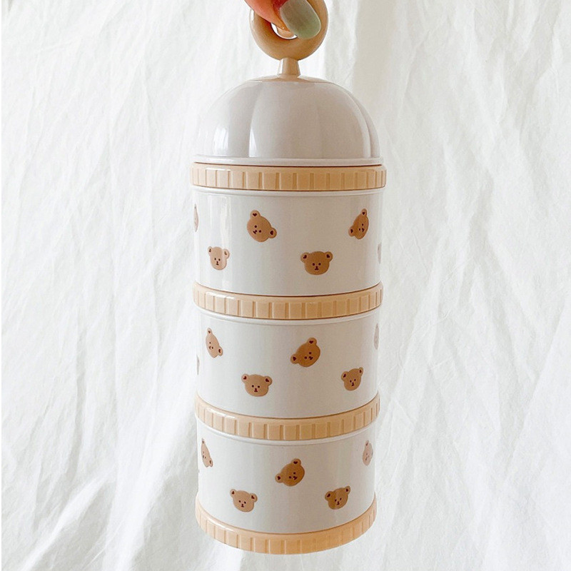 หมีน่ารักกล่องนมผงอุปกรณ์เสริม - Food Storage 1 Year บทวิจารณ์และราคา