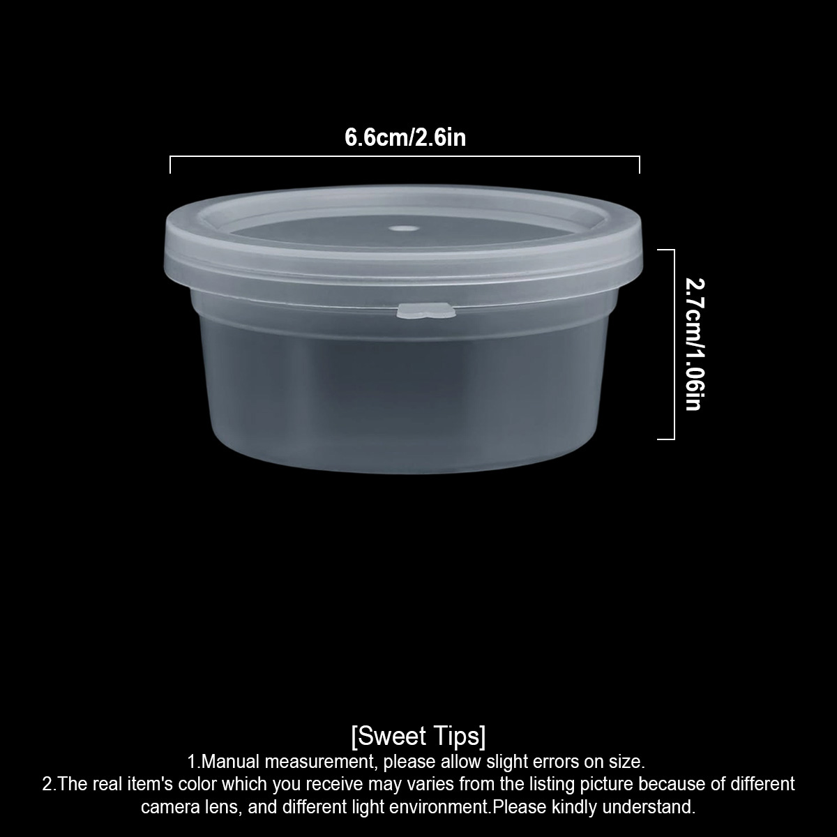 10/20/40 แพ็ค ภาชนะใส่สไลม์ขนา - Food Storage Unit บทวิจารณ์และราคา