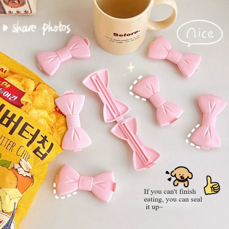 คลิปหนีบถุงอาหารน่ารัก 5 ชิ้น  - Food Storage Plastic Bag บทวิจารณ์และราคา