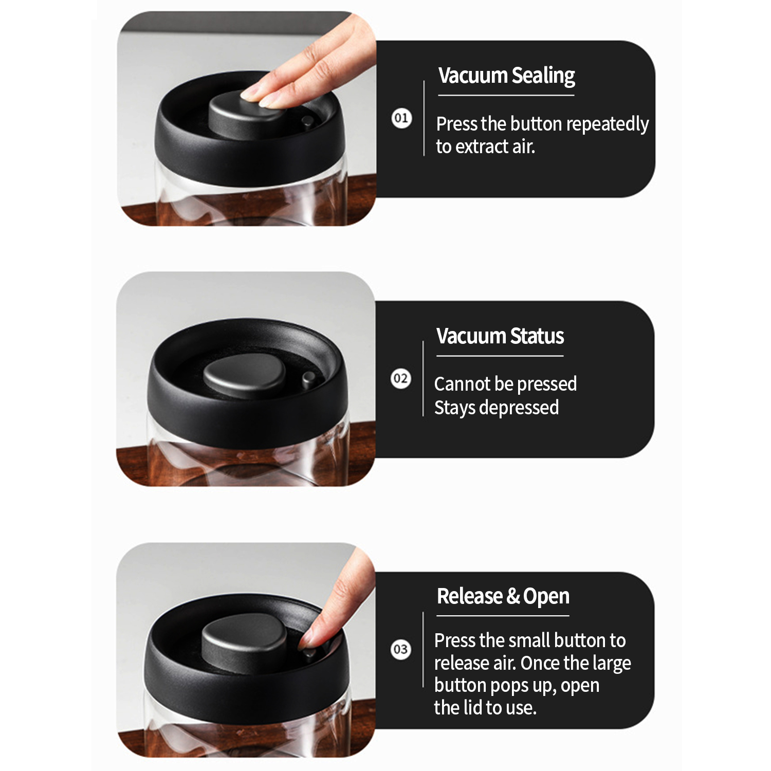 OANKR กระป๋องกาแฟสูญญากาศ 500  - Food Storage Unit บทวิจารณ์และราคา