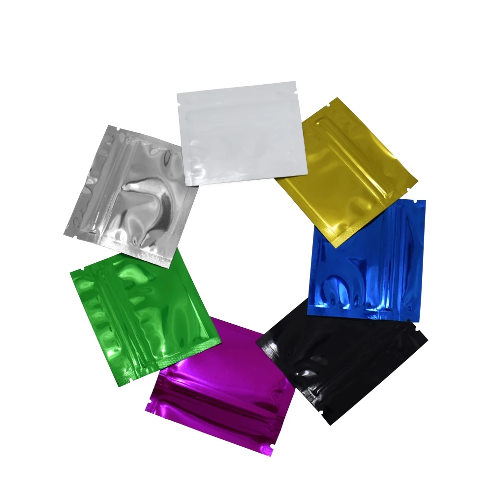 100Pcs ที่มีสีสัน Glossy อลูมิ - Ziploc Food Storage บทวิจารณ์และราคา