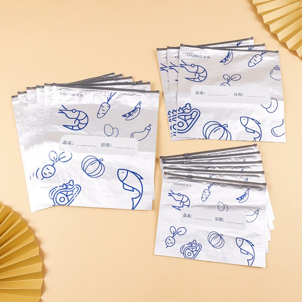ถุงฟอยล์อลูมิเนียมขนาดใหญ่ 10  - Food Storage Plastic Bag บทวิจารณ์และราคา