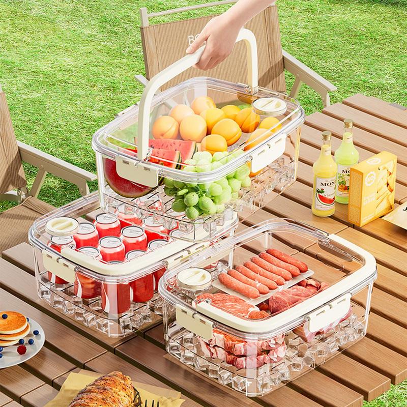 ภาชนะเก็บอาหารแบบแบ่ง แบ่งตู้เ - Food Storage And Preparation บทวิจารณ์และราคา