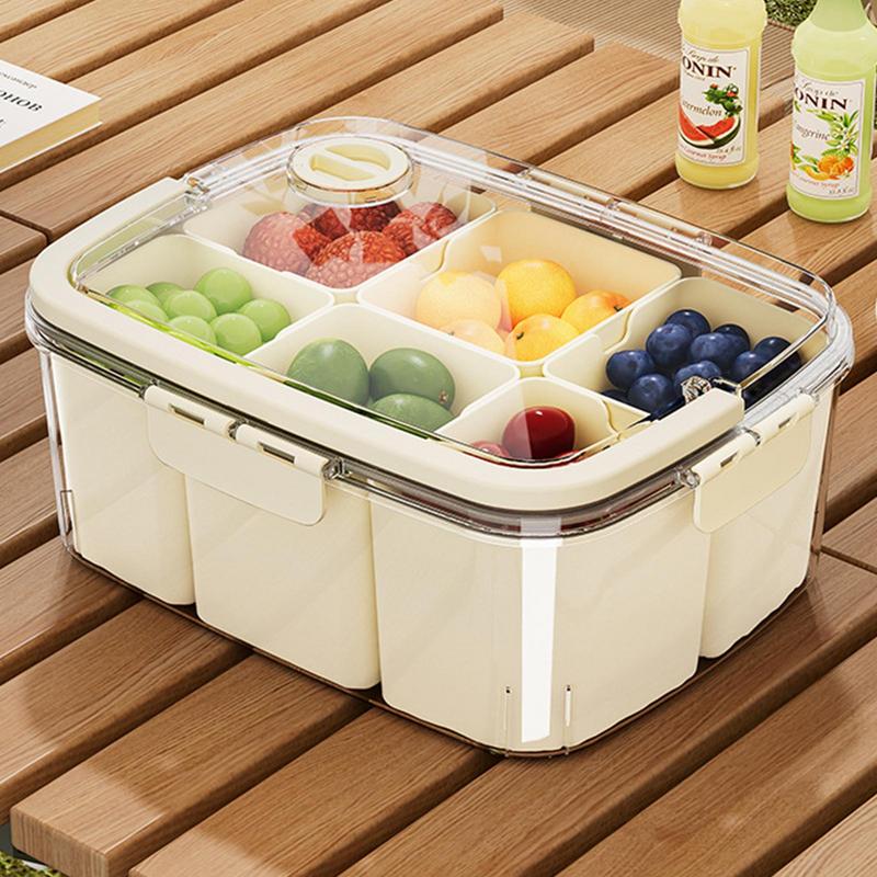 ภาชนะเก็บอาหารแบบแบ่ง แบ่งตู้เ - Food Storage And Preparation บทวิจารณ์และราคา