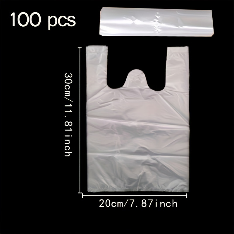 100 ชิ้นมินิถุงพลาสติกใสแบบใช้ - Food Storage Plastic Bag บทวิจารณ์และราคา