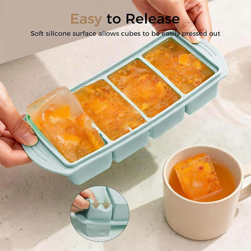 ถาดซิลิโคนสำหรับแช่แข็งพร้อมฝา - Xl Food Storage Containers With Lids บทวิจารณ์และราคา