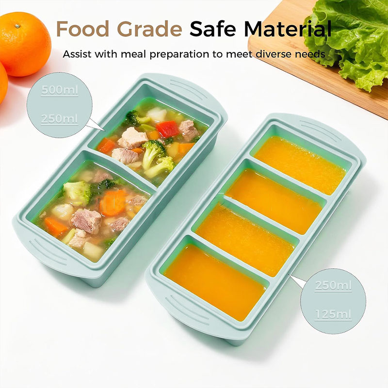 ถาดซิลิโคนสำหรับแช่แข็งพร้อมฝา - Xl Food Storage Containers With Lids บทวิจารณ์และราคา