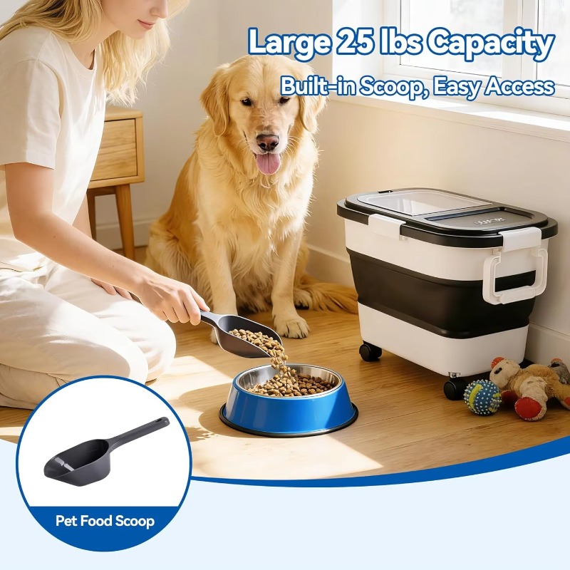 กล่องเก็บอาหารสุนัขขนาด 20-25  - Food Storage Large บทวิจารณ์และราคา
