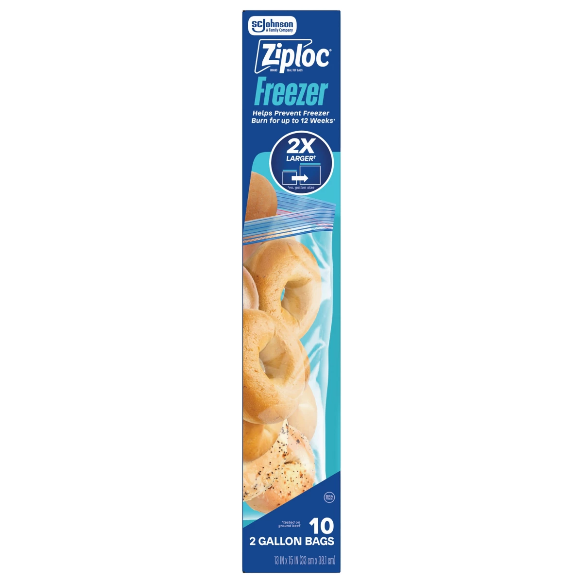 ถุงซิปล็อคสำหรับแช่แข็งอาหาร ข - Ziploc Food Storage บทวิจารณ์และราคา