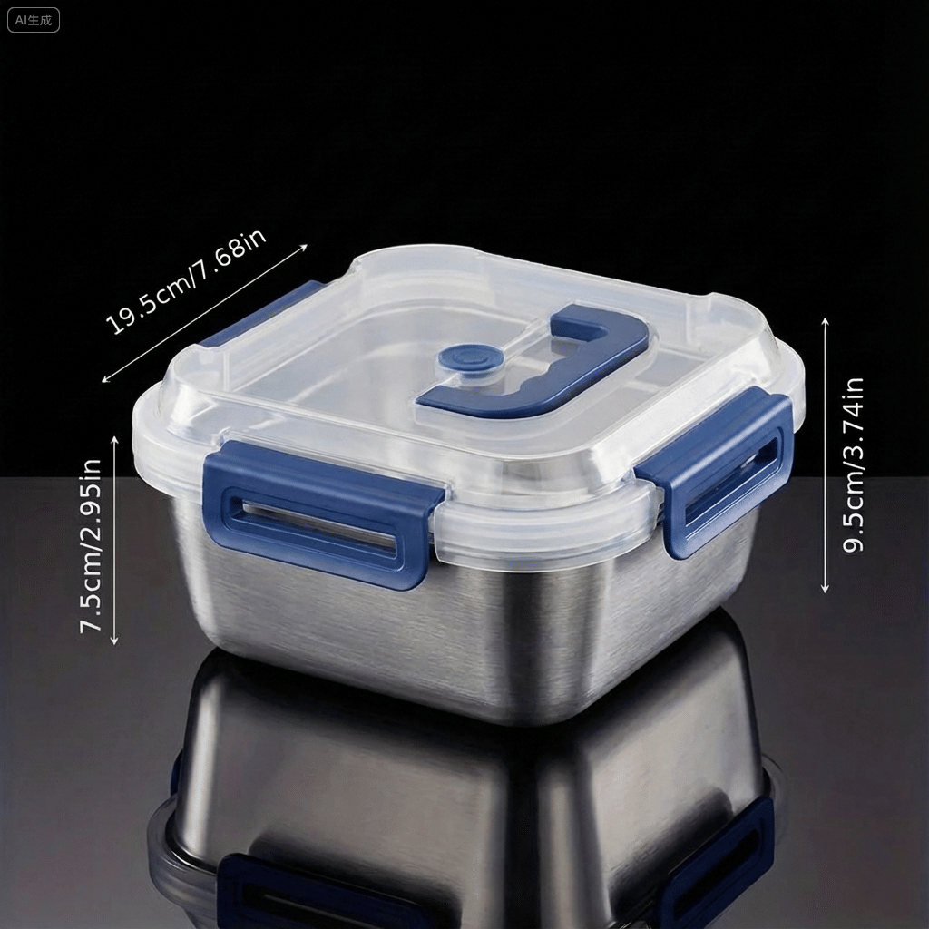 ภาชนะเก็บอาหารสแตนเลสขนาดใหญ่พ - Xl Food Storage Containers With Lids บทวิจารณ์และราคา