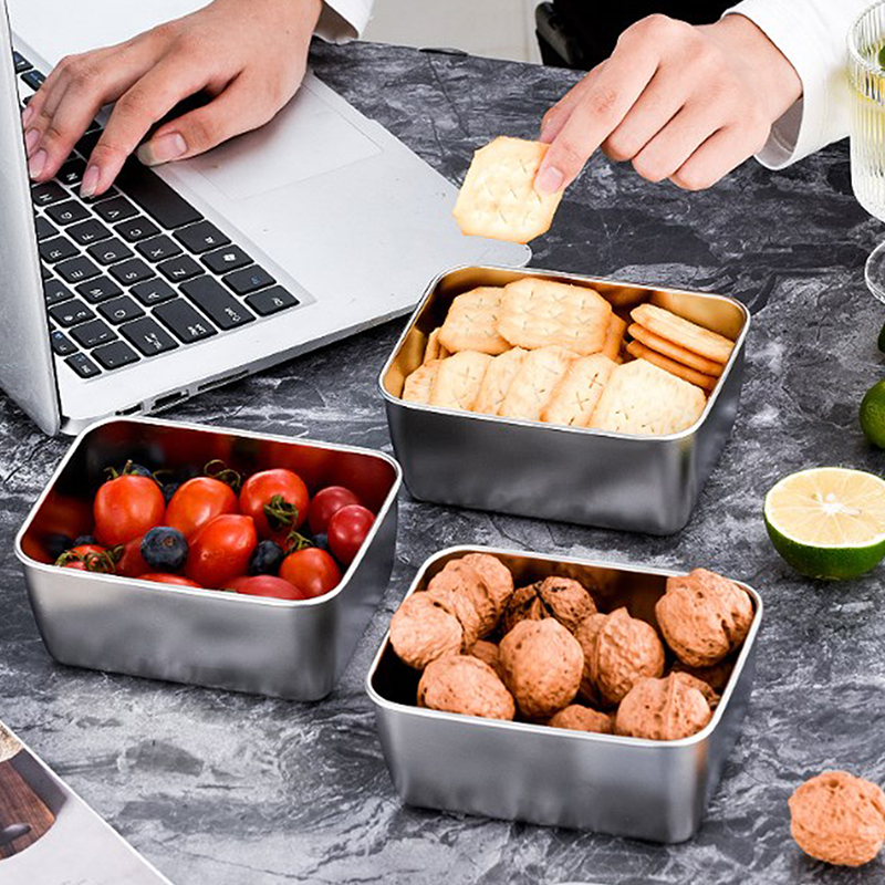 กล่องเก็บอาหารสแตนเลส 1 ชิ้น พ - Food Storage And Preparation บทวิจารณ์และราคา