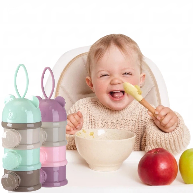 กล่องเก็บอาหารเด็กแบบพกพา 3/4  - Food Storage 1 Year บทวิจารณ์และราคา