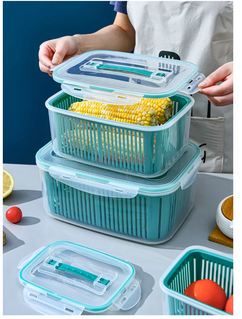 ตะกร้าระบายน้ำขนาดใหญ่สำหรับห้ - Food Storage Large บทวิจารณ์และราคา