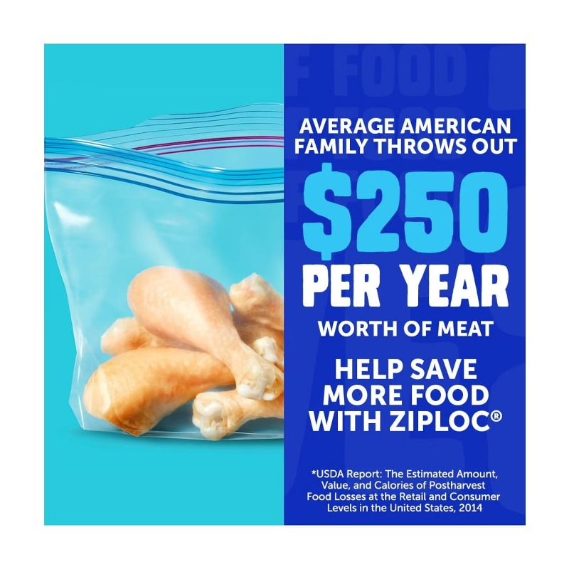 ถุงเก็บอาหารแช่แข็งขนาดครึ่งแก - Food Storage Technology บทวิจารณ์และราคา