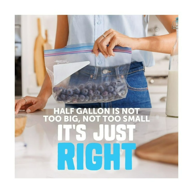 ถุงเก็บอาหารแช่แข็งขนาดครึ่งแก - Food Storage Technology บทวิจารณ์และราคา