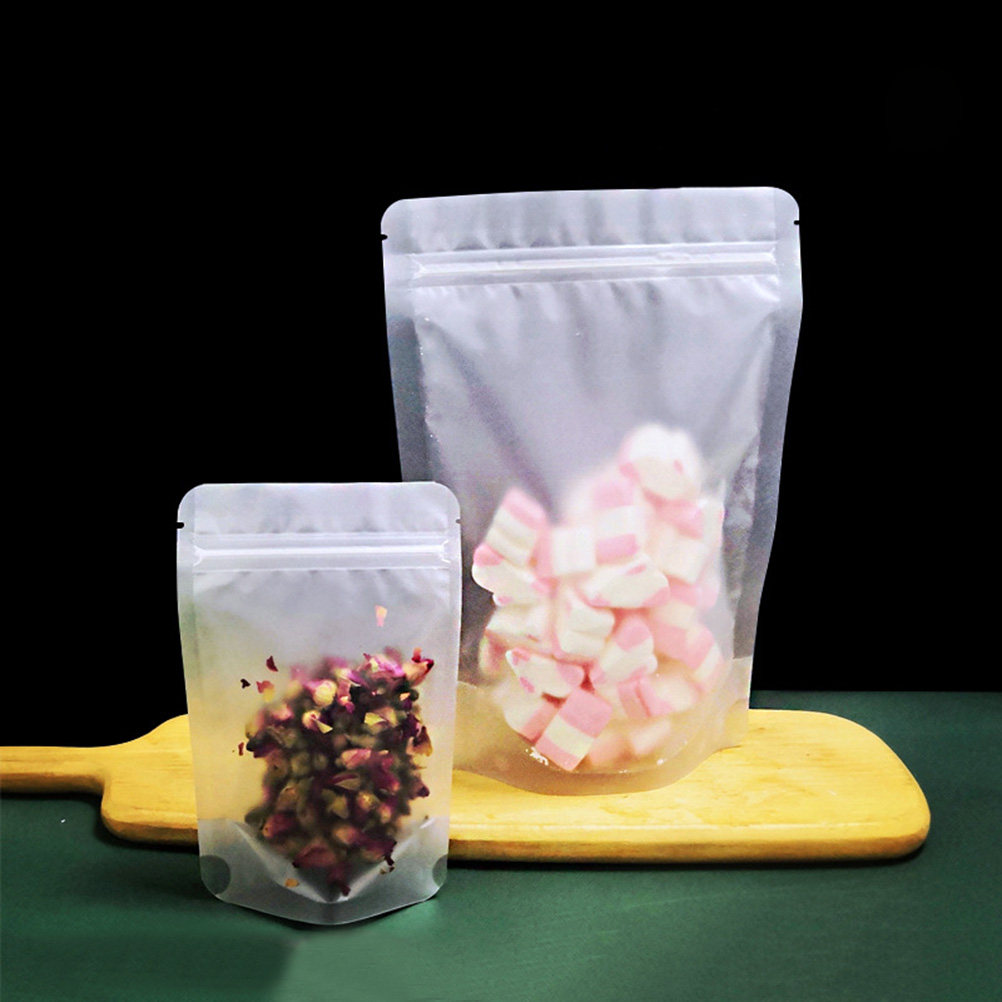 ถุงพลาสติกใสปิดผนึกเองได้ 100  - Food Storage Plastic Bag บทวิจารณ์และราคา